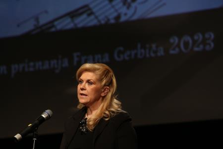 PODELITEV NAGRAD IN PRIZNANJ  FRANA GERBIČA ZA LETO 2023 27 FOTO LJUBO VUKELIČ